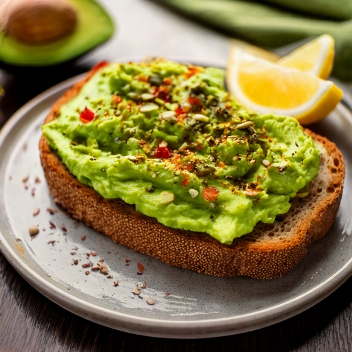 Avocado Toast with Hemp Seeds