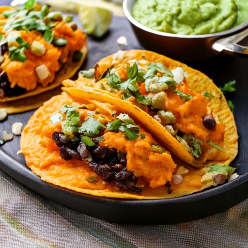 Sweet Potato & Black Bean Enchiladas